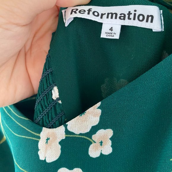 Reformation Rosi Midi Dress - Buena size 4 - Picture 13 of 14
